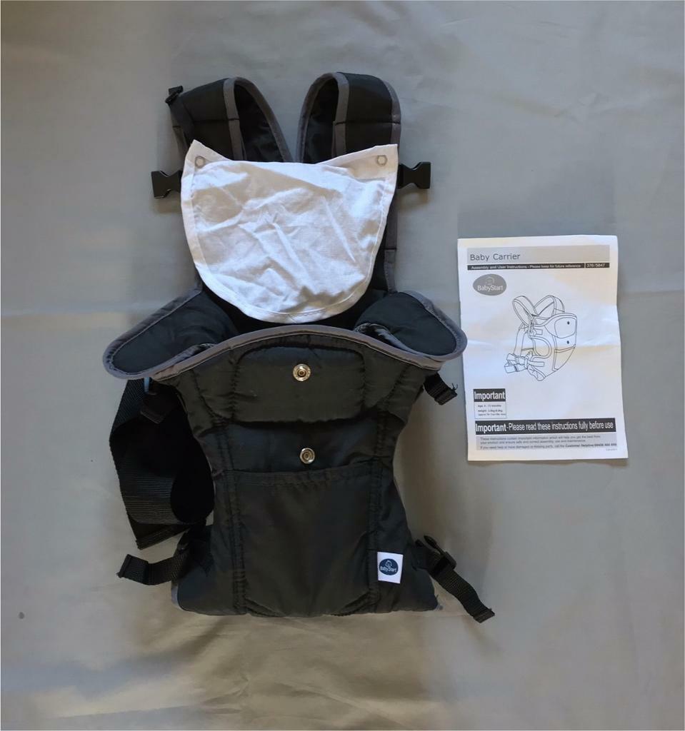 babystart carrier instructions